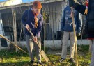 Integrantes de la Agrupación Scout plantan árboles por la ciudad 