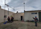 Bomberos se capacitaron en rescate con cuerdas