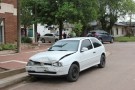 Accidente en la esquina de Maipú y Buenos Aires