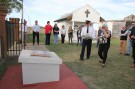 El Cuartel de Bomberos inauguró un monolito conmemorativo