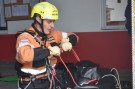 Bomberos voluntarios realizaron una Capacitación de Rescate con Cuerda