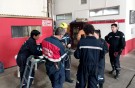 Bomberos voluntarios realizaron una Capacitación de Rescate con Cuerda