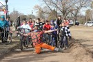 Las carreras recreativas de bicicleta fueron un éxito