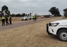 Gran despliegue policial en el Acceso Centenario