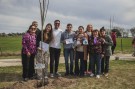 Primera jornada del programa “Nace un niño, planta un árbol”