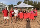 Disputaron un torneo de beach vóley en el Polideportivo Municipal 