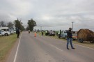 Operativo policial de gran magnitud en Acceso Centenario 