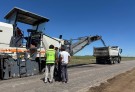 Vialidad Provincial realiza tareas de mantenimiento en la Ruta 85