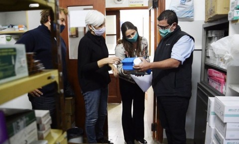 Donaciones al Hospital de Pellegrini a través de la Sociedad Rural