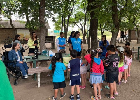 El Equipo de Salud Comunitaria trabajó en la Escuela de Verano