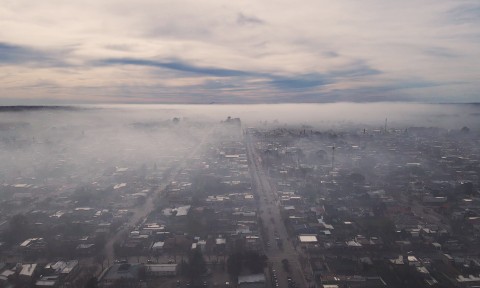 Nuevamente la ciudad bajo el humo del basurero