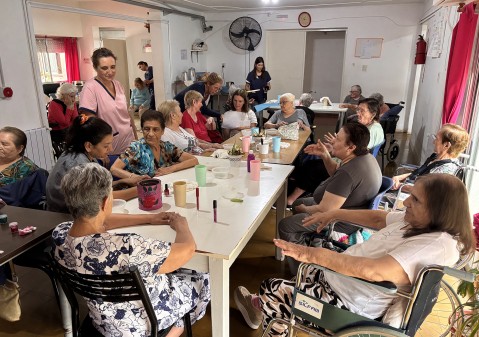 Conmemoraron el Día de la Mujer en los hogares municipales