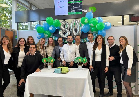 La Sucursal del Banco Provincia celebró su 80 aniversario