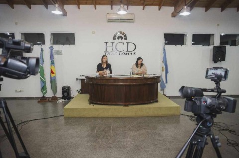 Sesiona el Honorable Concejo Deliberante de Tres Lomas