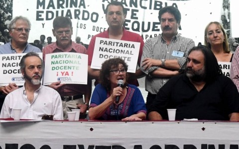 Comenzó la jornada Nacional de protesta convocada por CTERA
