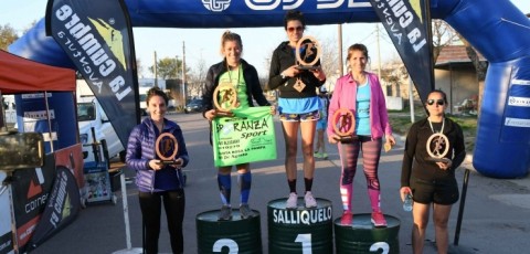 Se corrió la Maratón 6 Ciudades en Quenumá