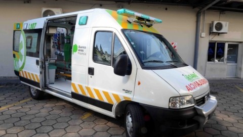 El Ministerio de Salud repuso la ambulancia accidentada a Tres Lomas