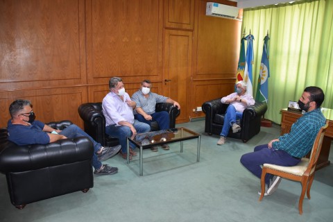 Visita del director nacional de desarrollo rural