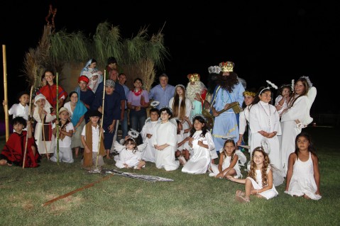 No fallan: Los Reyes Magos emocionaron otra vez a Salliqueló