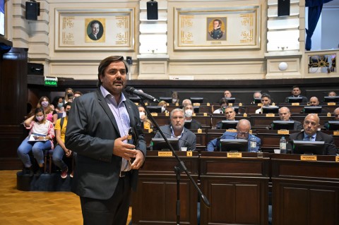 El diputado Emiliano Balbín fue reconocido por su labor parlamentaria