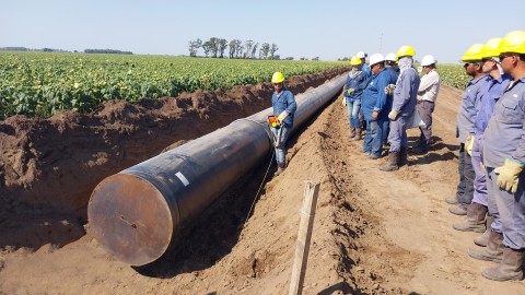 El gasoducto comenzaría a operar el 20 de junio