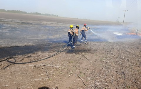  Incendio en zona rural de Salliqueló moviliza a Bomberos Voluntarios