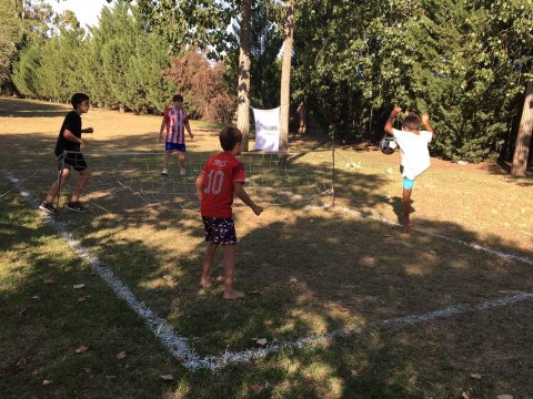 Se disputó un Torneo de Fútbol – Tenis en el Polideportivo Municipal