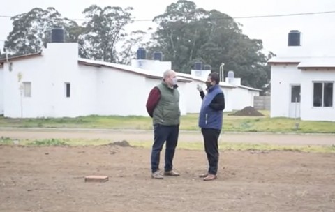 Pacheco recibió la visita del intendente de General La Madrid