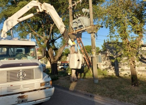 EDEN realiza obras en el Barrio Unión y Progreso