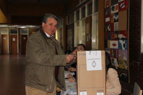 Votó Marcelo Gastaldo en la Unidad Académica 