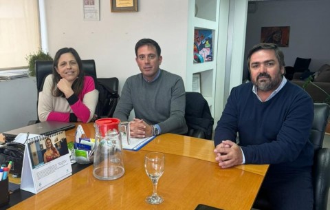 El intendente Luciano Spinolo gestiona la agilización de trámites jubilatorios en la Provincia