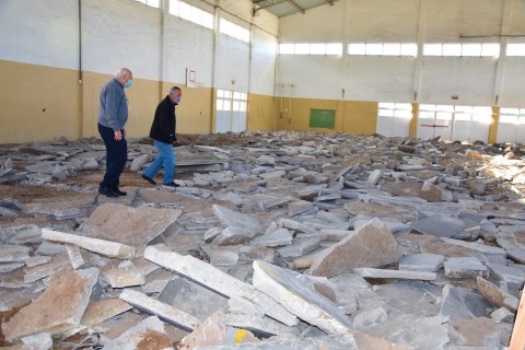 Mejoras en el Gimnasio de la Escuela N° 1