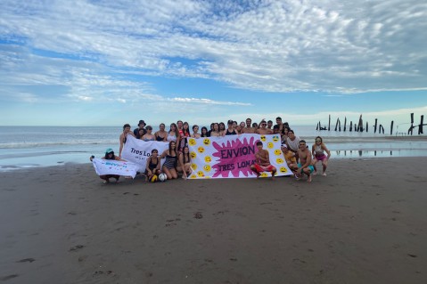 Jóvenes del programa Envión visitaron Monte Hermoso