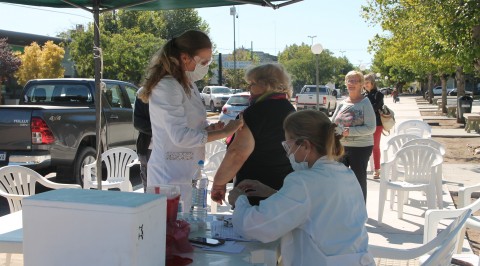 Se retoma la Vacunación Antigripal de mayores de 65 años