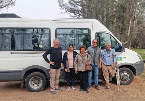 Tres Lomas estuvo presente en la etapa regional de adultos mayores