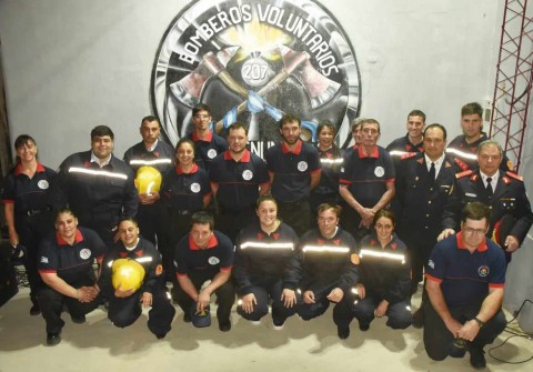 Cumplió 30 años el Cuartel de Bomberos Voluntarios de Quenumá