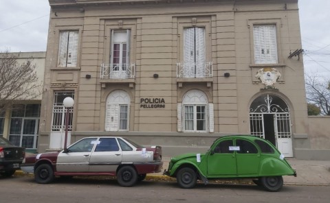 Policía de Pellegrini secuestró dos automóviles