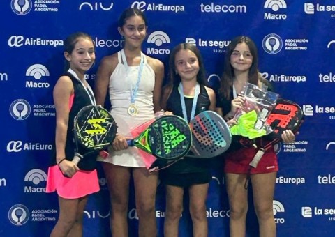 Delfina Cerdá resultó campeona del Nacional de Menores en Córdoba