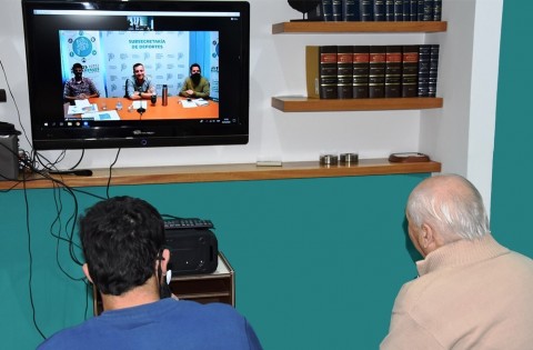 Reunión virtual con la Subsecretaría de Deporte bonaerense