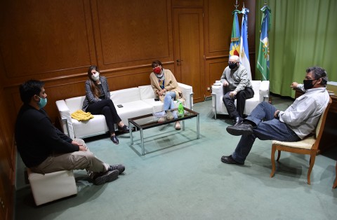 Álvarez recibió al Director de Intervención Social de la Emergencia