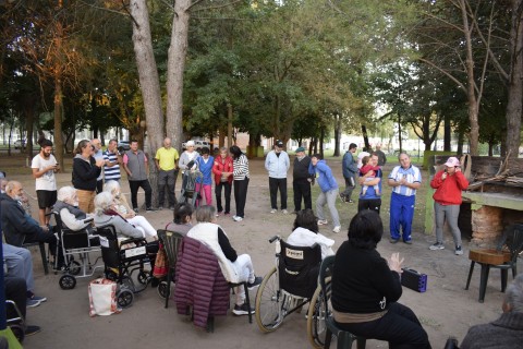 Se realizó el primer campamento del Centro de Día