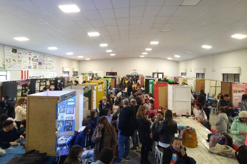 Pellegrini fue sede de la Feria de Educación, Arte y Tecnología regional