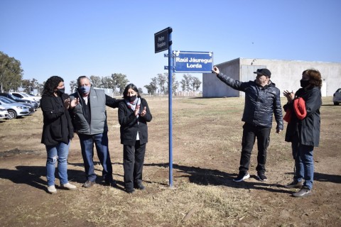 En un emotivo acto, se nominaron las calles del Sector Industrial Planificado