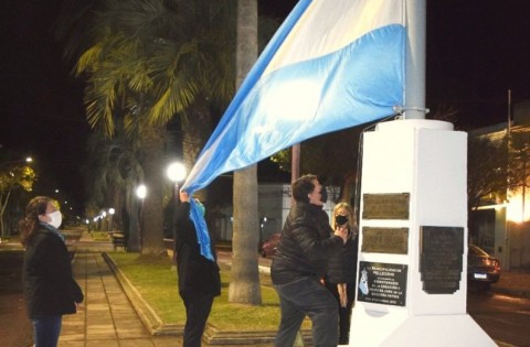 Pellegrini conmemoró el natalicio del General Belgrano 