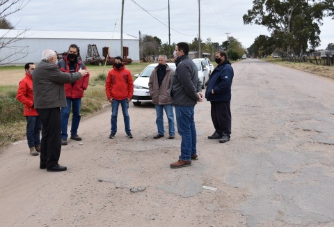 Vialidad Nacional realizará reparación y reasfaltado en calles del distrito