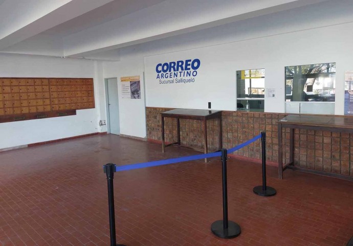 La sucursal de Correo Argentino en Salliqueló atenderá los miércoles