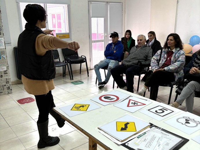 Comenzó a dictarse el “Curso de seguridad vial”