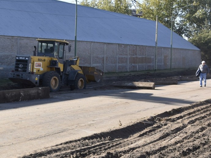 Comenzó la obra de modernización del Acceso Principal