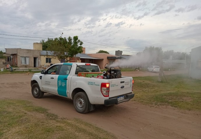 Se realizó el control de vectores en Salliqueló y Quenumá