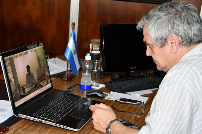 Nosetti participó de una reunión virtual con el Gobernador 